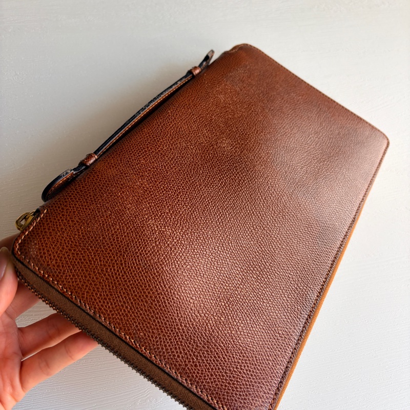 Celine 多用途真皮長夾 皮革收納包 手拿包 wallet on chain-7