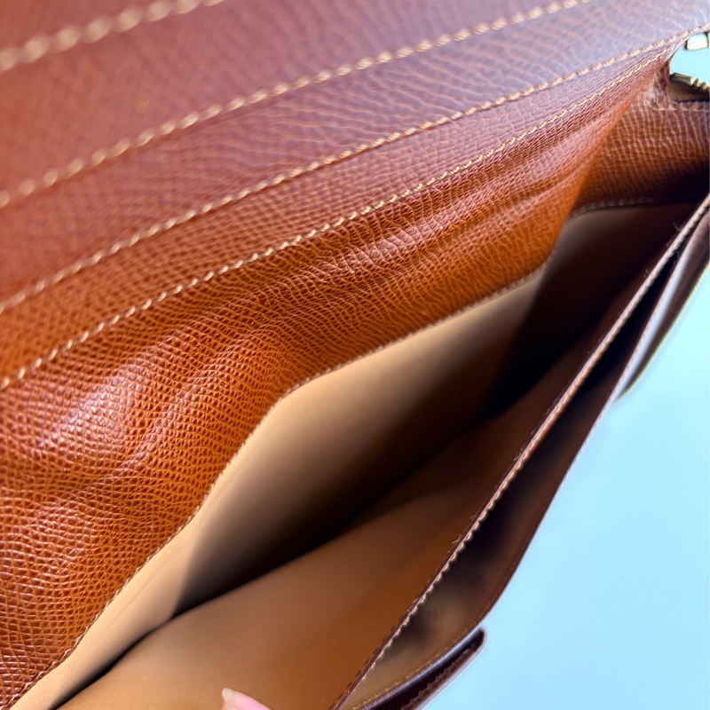 Celine 多用途真皮長夾 皮革收納包 手拿包 wallet on chain-18