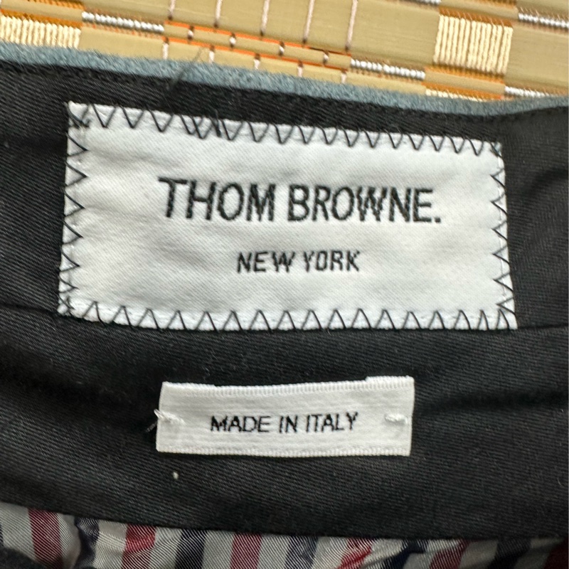 Thom Browne 暗紋四槓百褶裙 羊毛 王心凌同款 36碼 閒置 扣膜還在-2