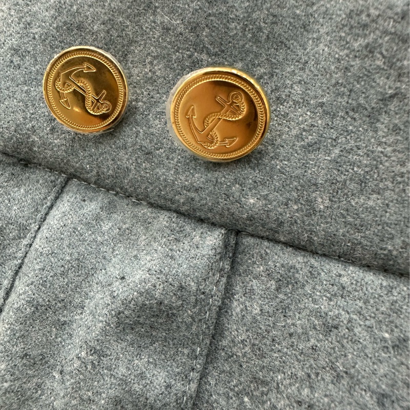 Thom Browne 暗紋四槓百褶裙 羊毛 王心凌同款 36碼 閒置 扣膜還在-4