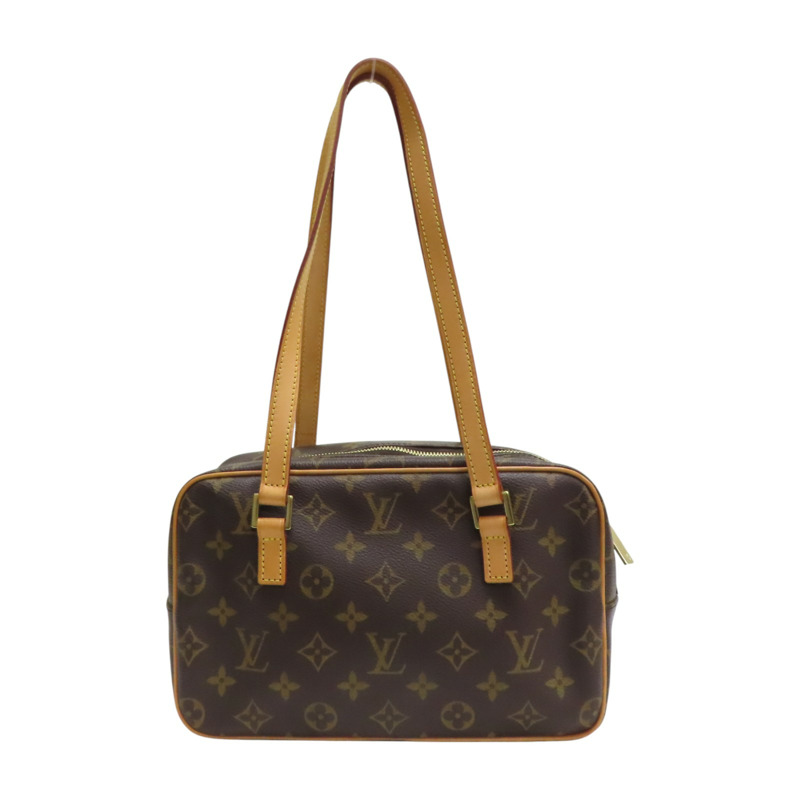 棕色 原花帆布 Cite MM 肩背包 M51182【LOUIS VUITTON LV 路易威登】 M51182-1