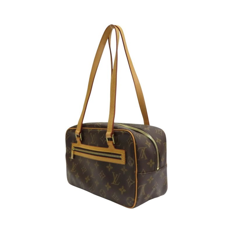 棕色 原花帆布 Cite MM 肩背包 M51182【LOUIS VUITTON LV 路易威登】 M51182-2