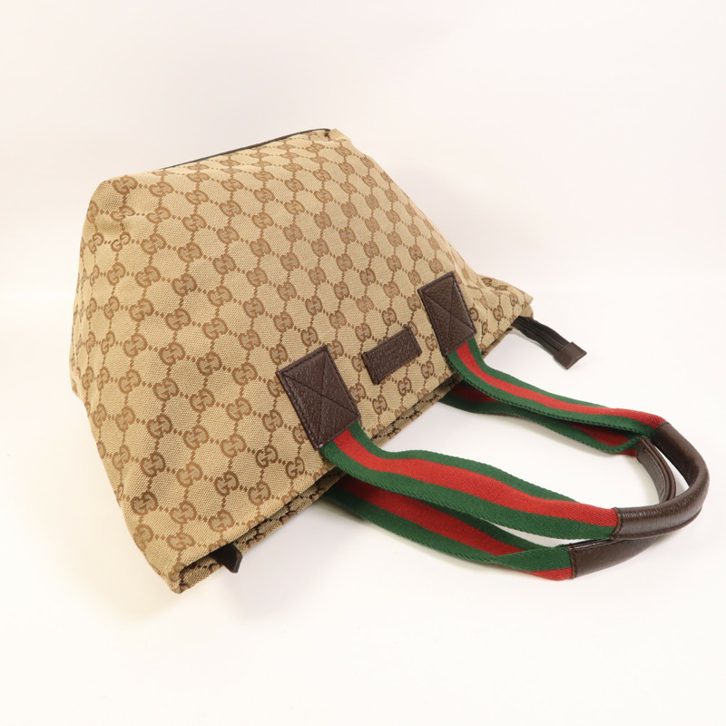 GUCCI 帆布Tote Bag肩背袋-7