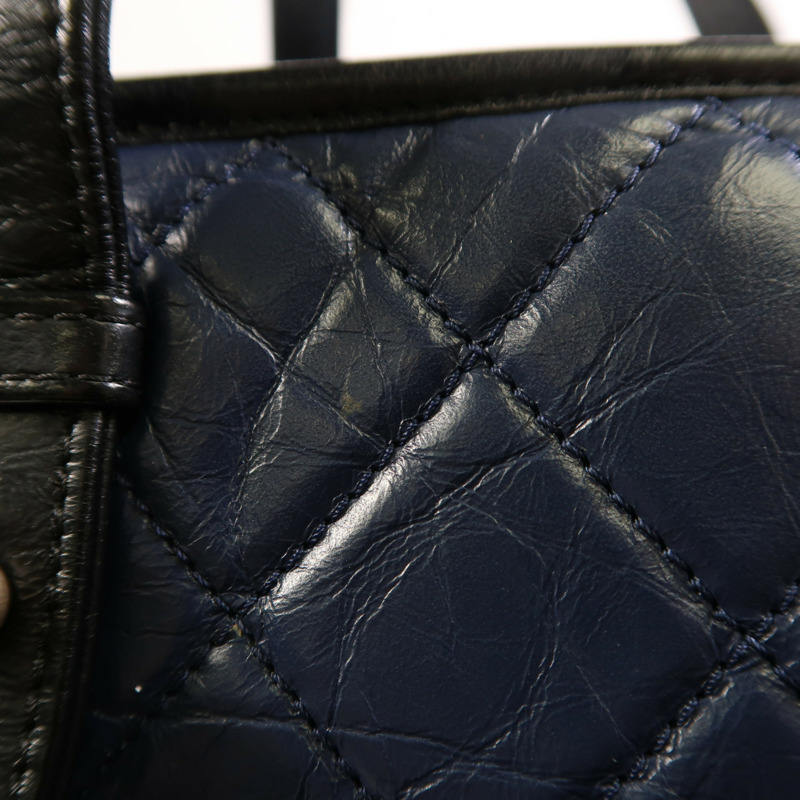 CHANEL 牛皮皮革Gabrielle手挽肩背兩用袋-17