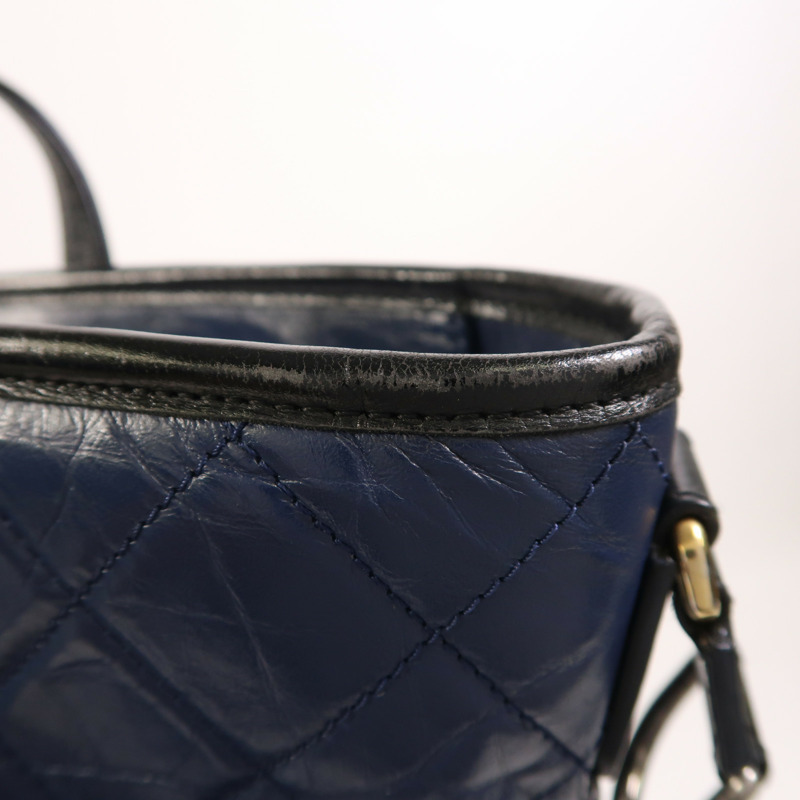 CHANEL 牛皮皮革Gabrielle手挽肩背兩用袋-18