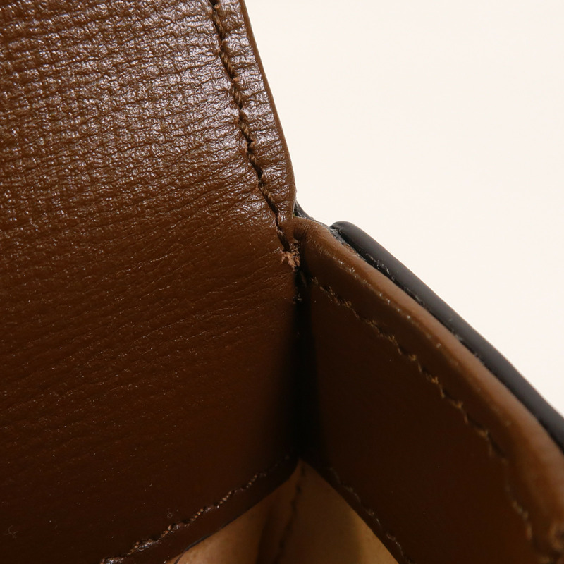 GUCCI 塗層帆布Horsebit 1955 Mini Top Handle金扣手挽肩背兩用袋-17