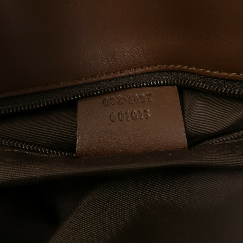 GUCCI 帆布Tote Bag金扣肩背袋-6