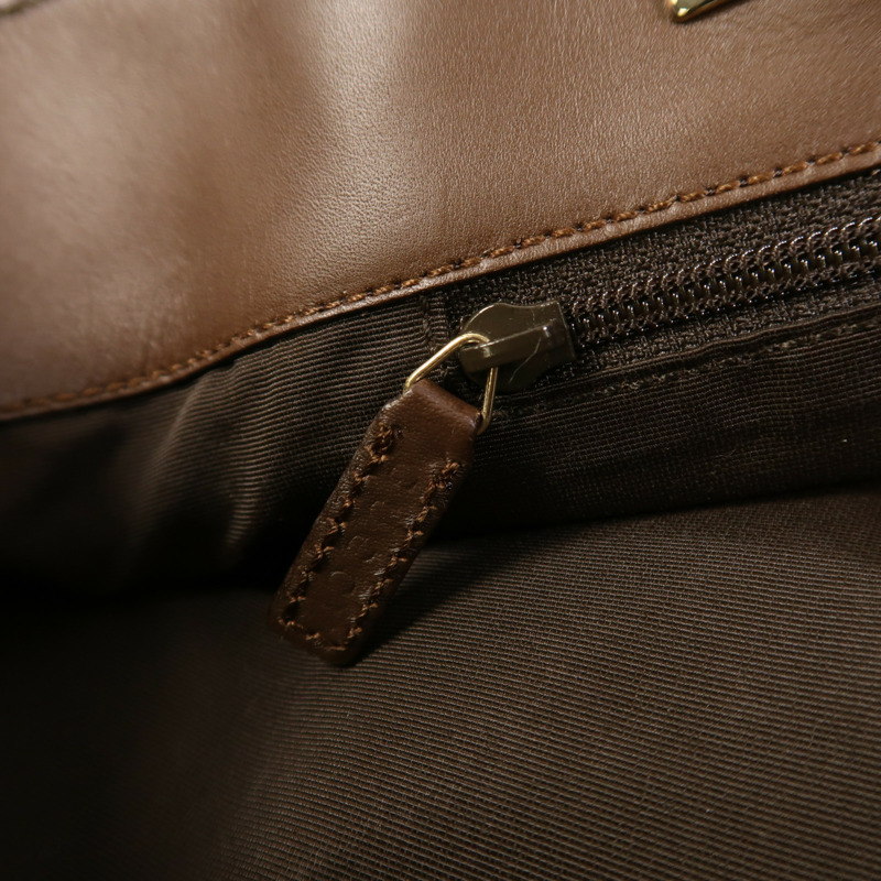 GUCCI 帆布Tote Bag金扣肩背袋-16