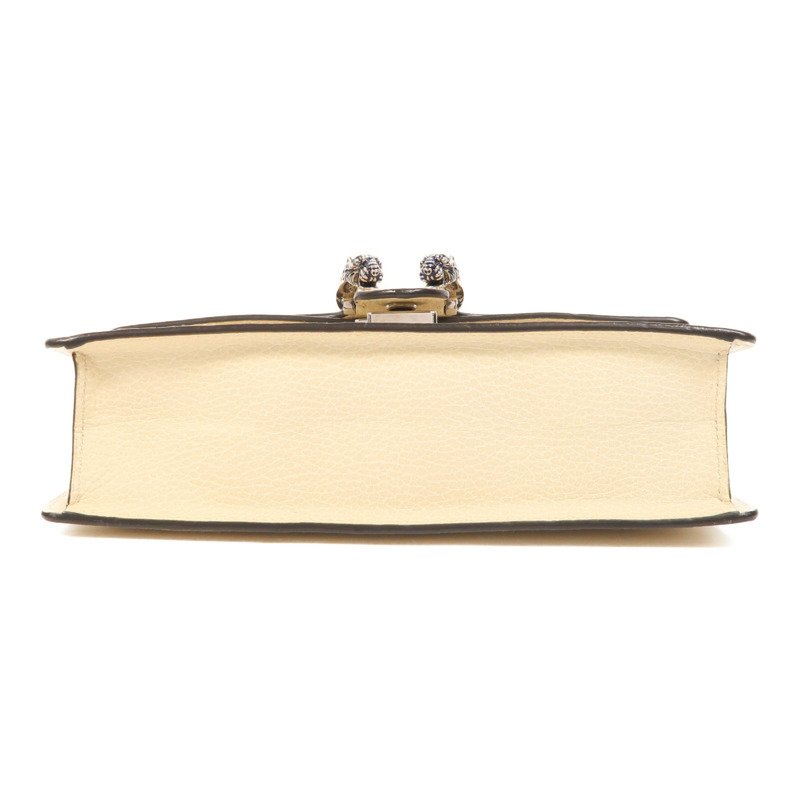 GUCCI 牛皮皮革Dionysus鏈帶肩背袋-3