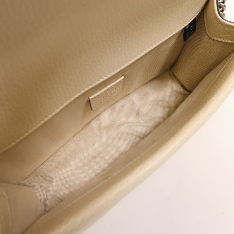 GUCCI 牛皮皮革Dionysus鏈帶肩背袋-4