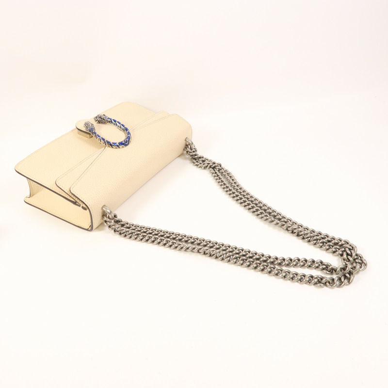 GUCCI 牛皮皮革Dionysus鏈帶肩背袋-7