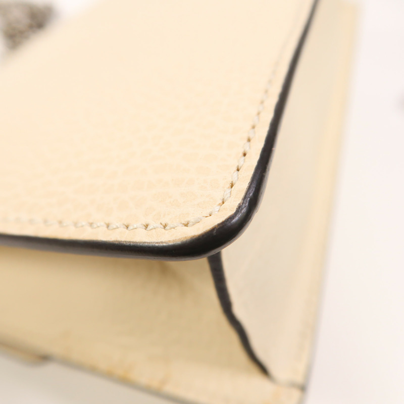 GUCCI 牛皮皮革Dionysus鏈帶肩背袋-13