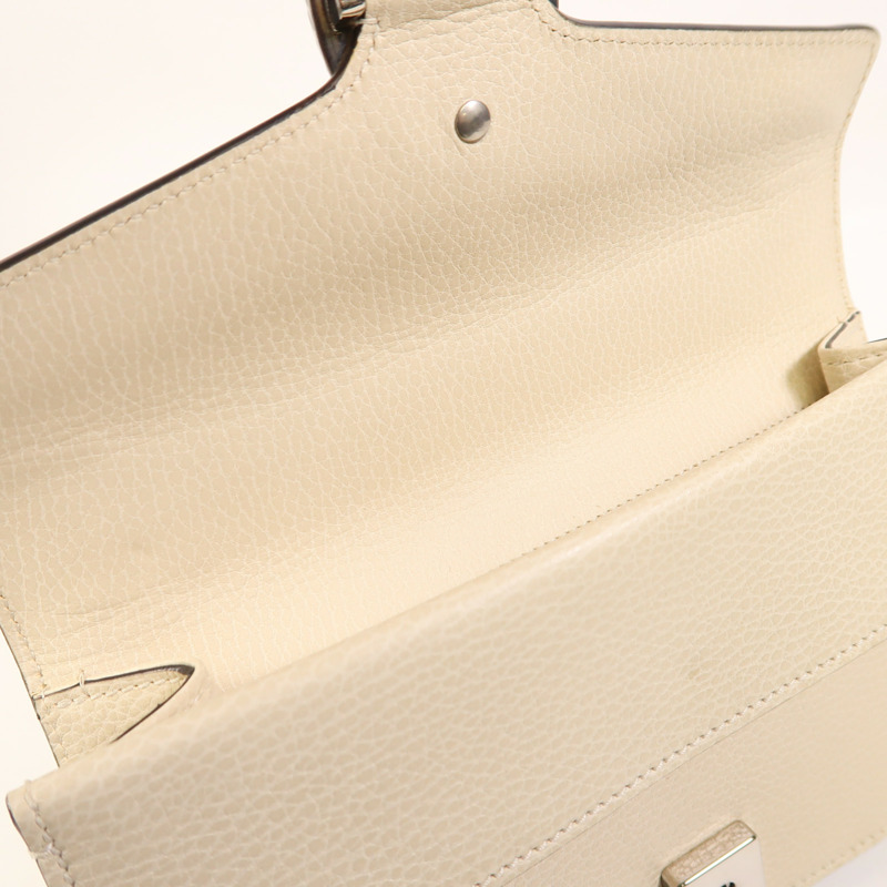 GUCCI 牛皮皮革Dionysus鏈帶肩背袋-22