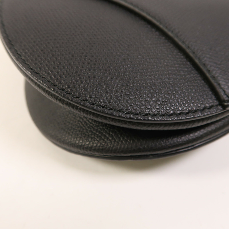 Dior 牛皮皮革Saddle Medium金扣肩背袋-11