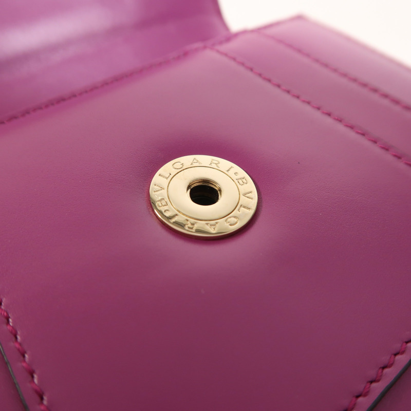 BVLGARI 牛皮皮革Serpenti Forever鏈帶肩背袋-16