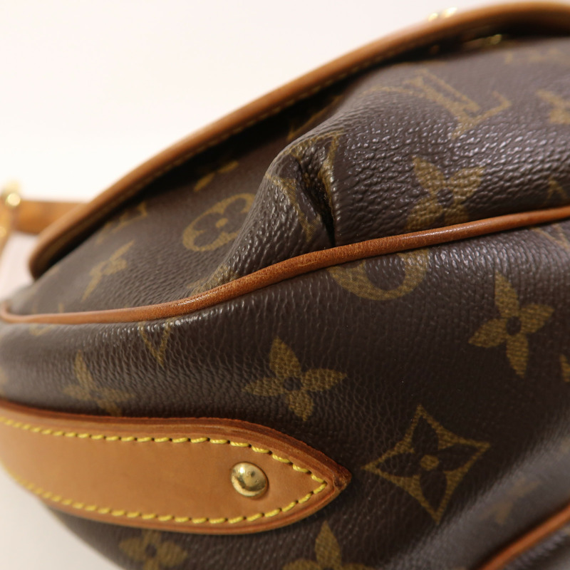 LOUIS VUITTON Monogram Tulum PM金扣肩背袋-11