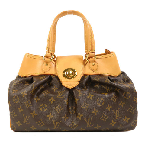 LOUIS VUITTON Monogram Boetie PM金扣手挽袋