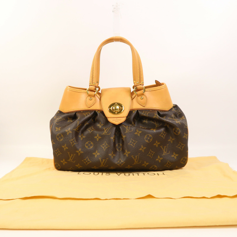 LOUIS VUITTON Monogram Boetie PM金扣手挽袋-8