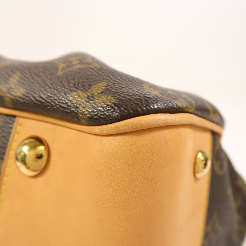 LOUIS VUITTON Monogram Boetie PM金扣手挽袋-11
