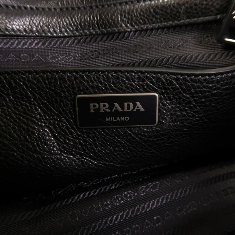 PRADA 牛皮皮革2 Way Shoulder手挽肩背兩用袋-5