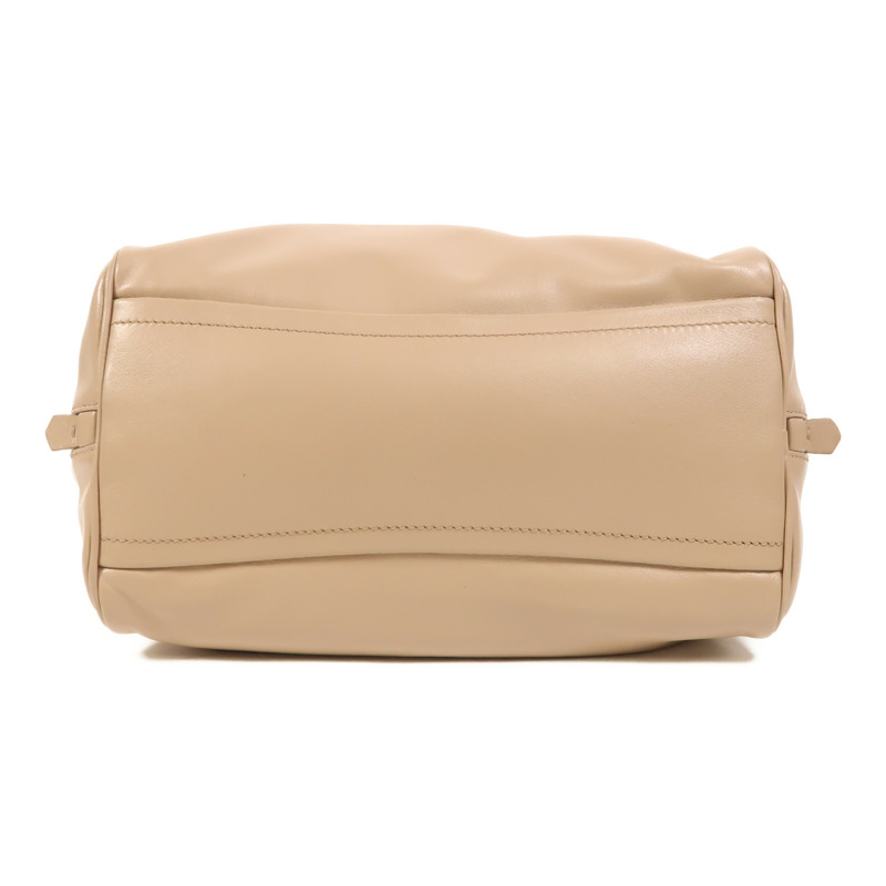 PRADA 羊皮皮革2 Way Shoulder銀扣手挽肩背兩用袋-3