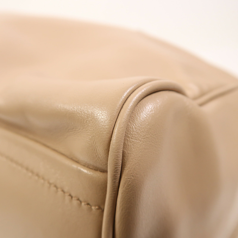 PRADA 羊皮皮革2 Way Shoulder銀扣手挽肩背兩用袋-12