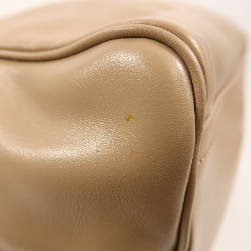 PRADA 羊皮皮革2 Way Shoulder銀扣手挽肩背兩用袋-16