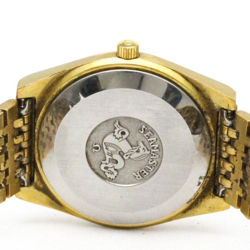 歐米茄海馬系列 Cal 1012 鍍金自動男士腕錶 166.0203-6