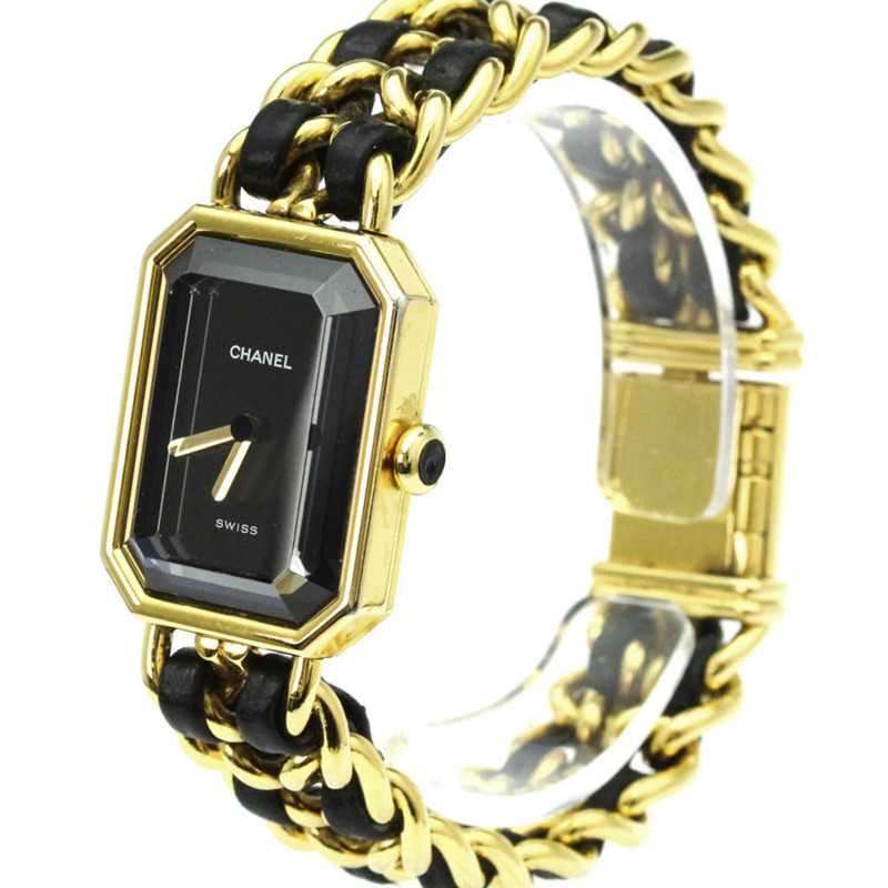 香奈兒 Premiere M 號鍍金石英女士腕錶 H0001-1