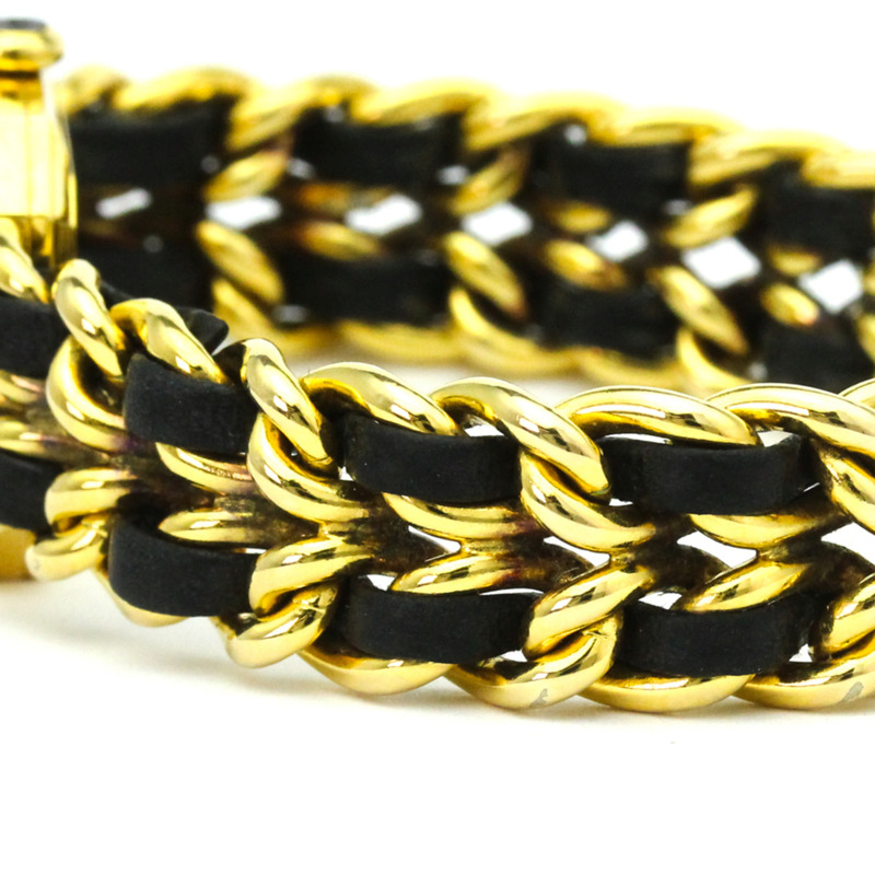 香奈兒 Premiere M 號鍍金石英女士腕錶 H0001-2