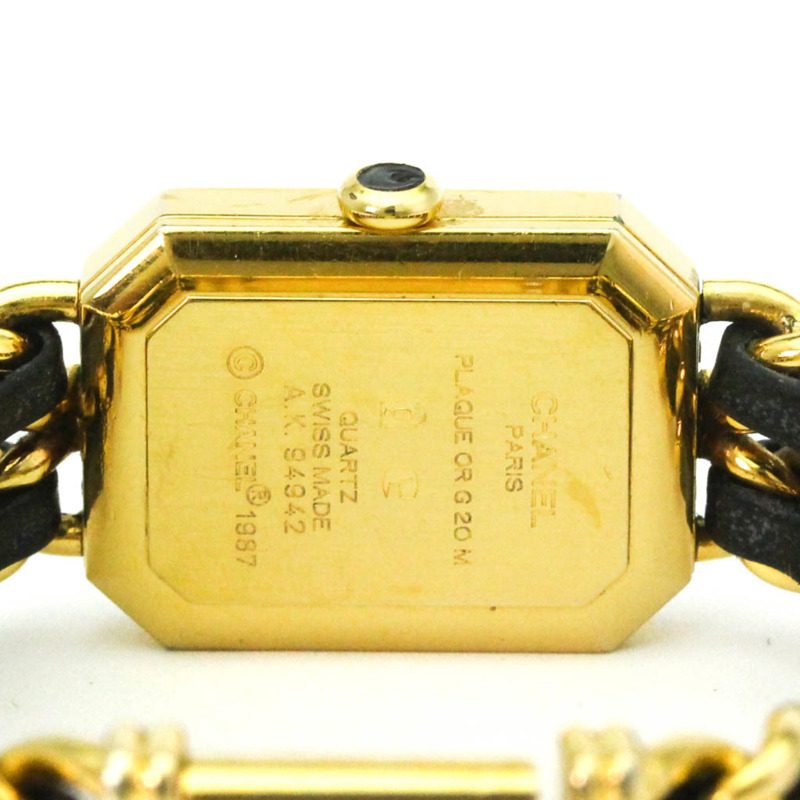 香奈兒 Premiere M 號鍍金石英女士腕錶 H0001-5