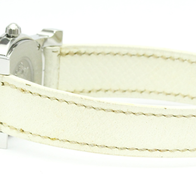 愛馬仕 H 系列圓形精鋼石英女士腕錶 HR1.210 拋光款-2