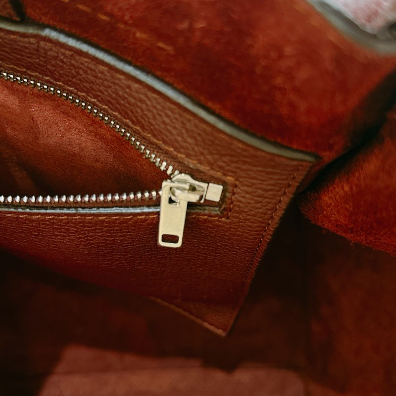 TW4725 Celine 塞琳 手提 斜肩包 酒紅色 全皮 Medium Big Bag Burgundy-15