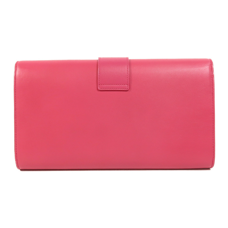 SAINT LAURENT 牛皮皮革Y Line Clutch Bag金扣手拿包-1