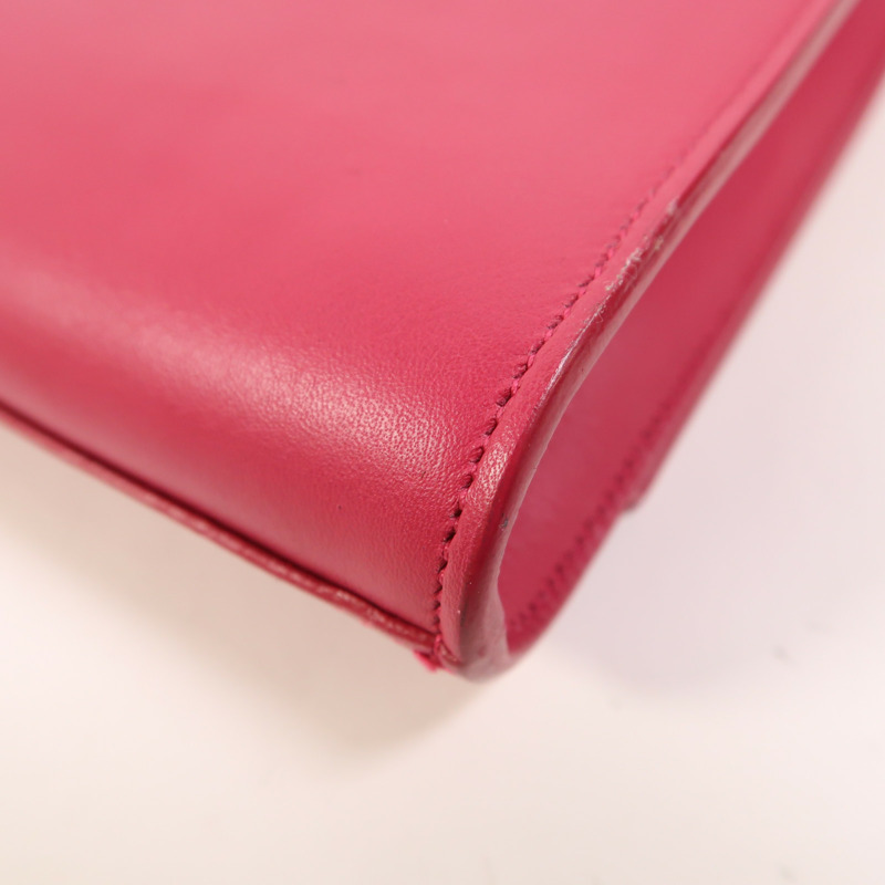 SAINT LAURENT 牛皮皮革Y Line Clutch Bag金扣手拿包-10