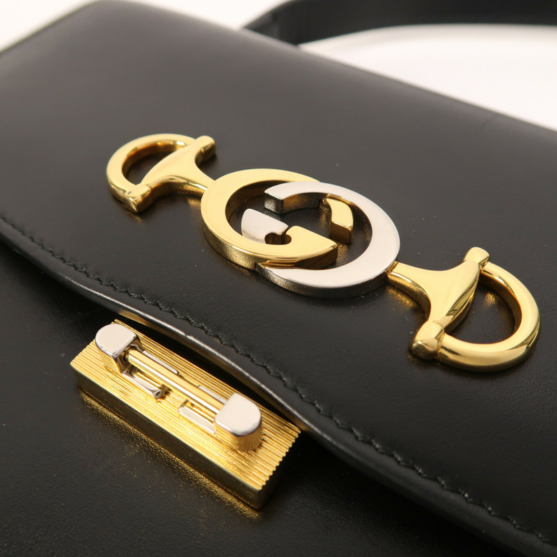 GUCCI 牛皮皮革Shoulder Bag肩背袋-9