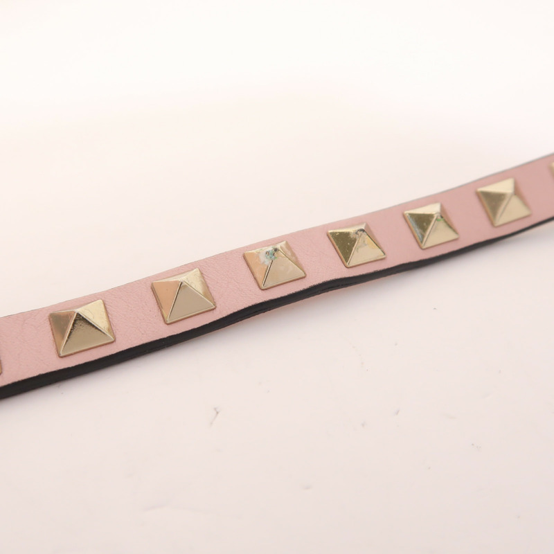 Valentino 羊皮皮革2 Way Shoulder金扣手挽肩背兩用袋-18