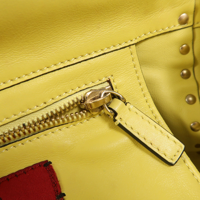 Valentino 羊皮皮革2 Way Shoulder金扣手挽肩背兩用袋-24