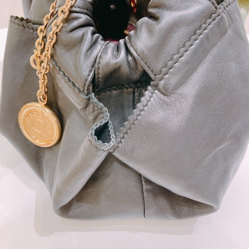 TW4724 Loewe 羅意威 手提包 黑色 中古包 Nappa Aire Leather Handbag Black-4