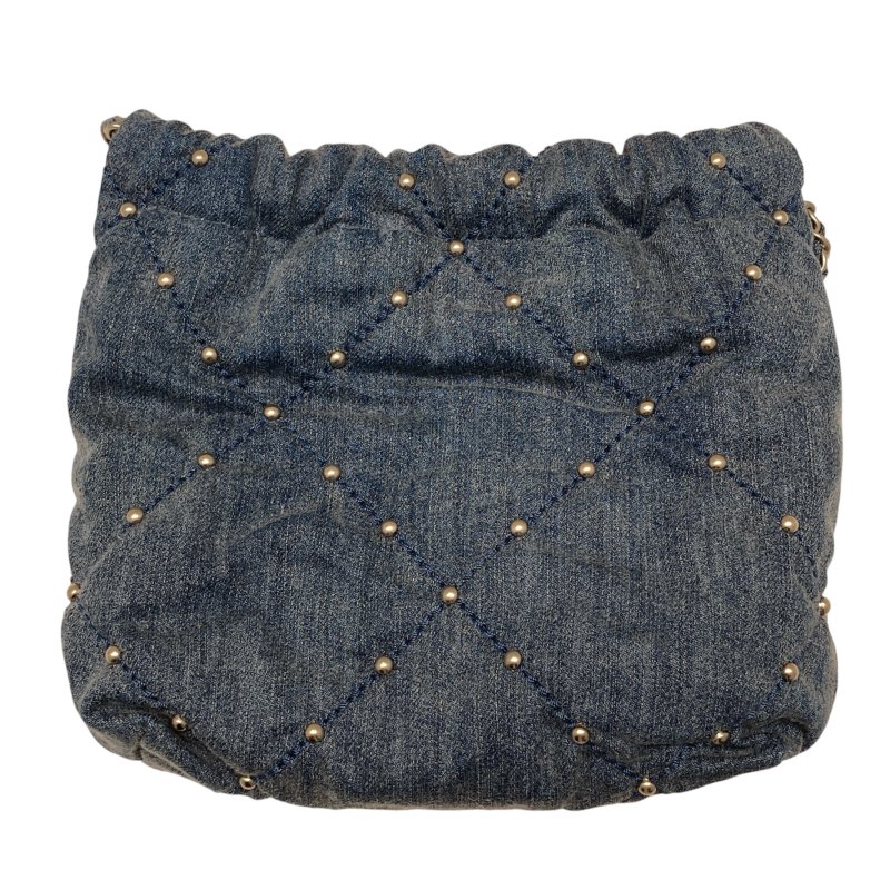 CHANEL 香奈兒 MINI 22 二代款 單寧帆布-1