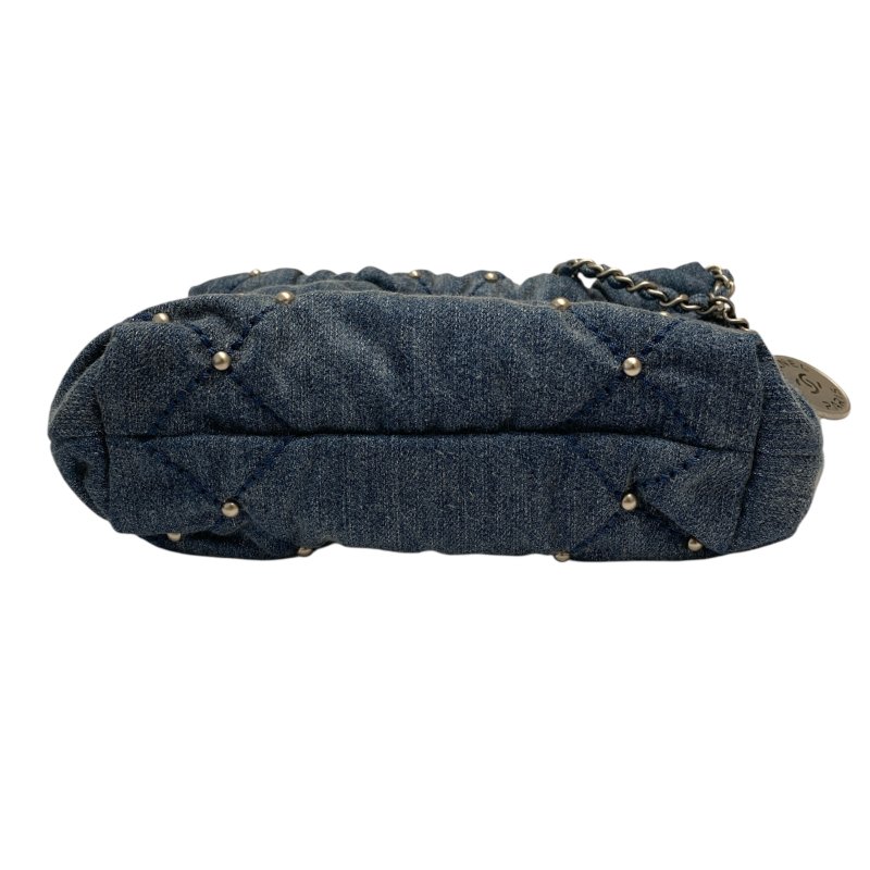 CHANEL 香奈兒 MINI 22 二代款 單寧帆布-3