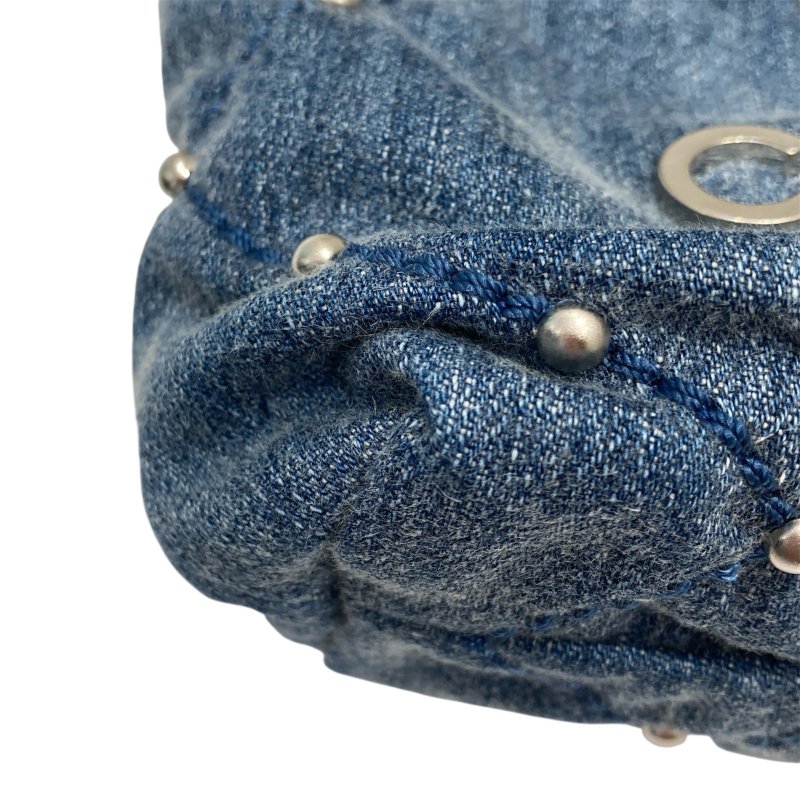 CHANEL 香奈兒 MINI 22 二代款 單寧帆布-6