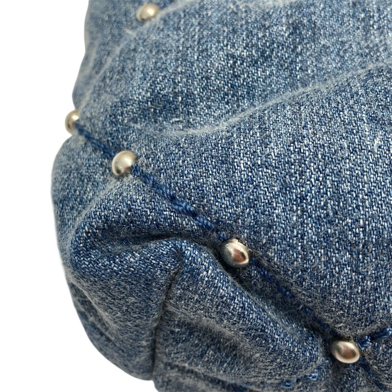 CHANEL 香奈兒 MINI 22 二代款 單寧帆布-7