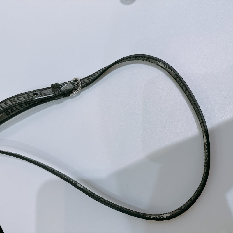 TW4723 Balenciaga 巴黎世家 塗鴉 手提 斜肩包Allover Logo Tote Bag Black x PHW-6