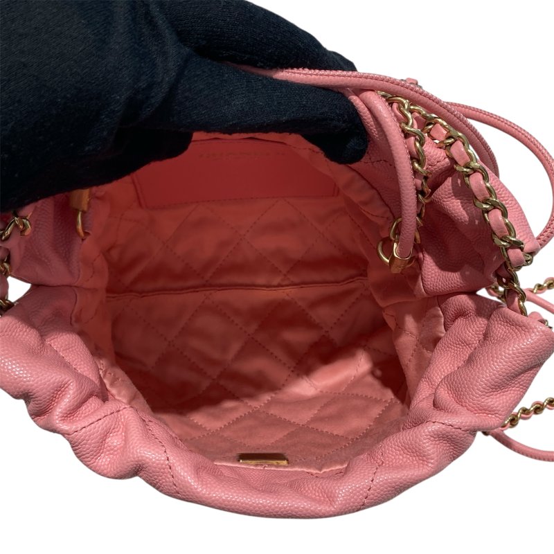 CHANEL 香奈兒 MINI 22 二代款 粉色-10