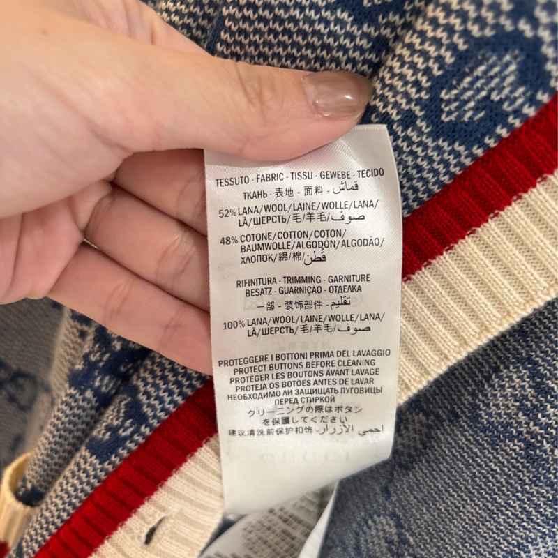 Gucci針織毛線開襟小外套-6