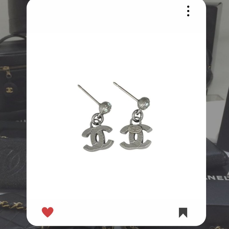 🛍️🎁 26 🔥 2月新品上架 新年情人節💘 香奈兒 Chanel 彩色水鑽雙CC耳環 🔥 香奈兒熱賣款 香奈兒經典款 耳環 CHANEL EARRING-5