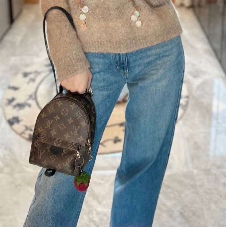 【96新 ✨ 全網最低價!】LV palm springs mini 迷你 小書包 成色超好!!(下單前先詢問庫存❗️)-1