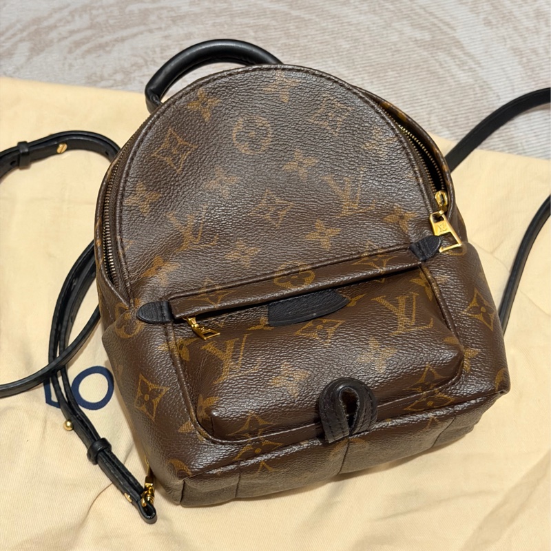 【96新 ✨ 全網最低價!】LV palm springs mini 迷你 小書包 成色超好!!(下單前先詢問庫存❗️)-4