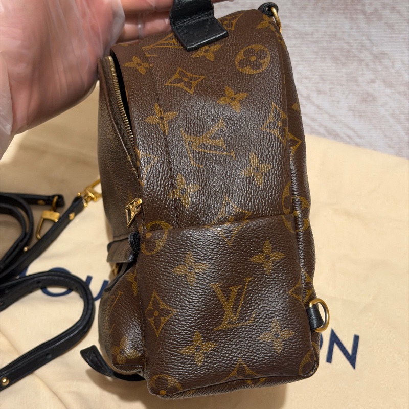 【96新 ✨ 全網最低價!】LV palm springs mini 迷你 小書包 成色超好!!(下單前先詢問庫存❗️)-7